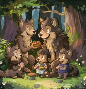 Werwolf mit Weib und Kind